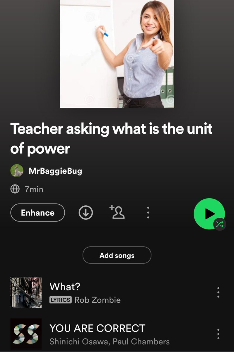 SpotifyWeird's tweet photo. https://t.co/TOQdjJe2Wn