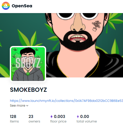 smokeboyz2's tweet photo. Mint your SmokeBoy for only 0.02 MATIC!!! Take this chance <3

Minting: 
https://t.co/890XZ0tdGI

#nfts #nft #nftart #nftcommunity #nftcollector #nftartist #crypto #digitalart #cryptoart #art #ethereum #opensea #nftcollectors #blockchain #nftdrop #cryptocurrency #nftcollectible https://t.co/GUX0mDwdkQ