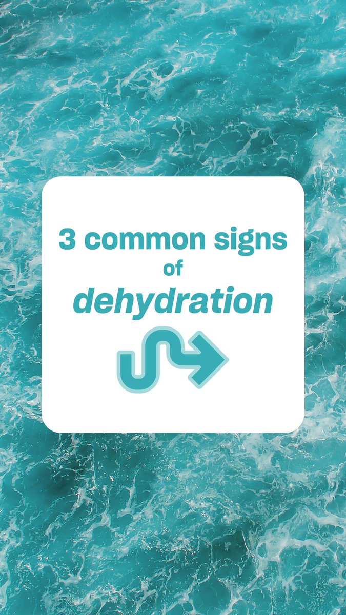 hellofend's tweet photo. Do YOU know how to tell if you're dehydrated? Here are 3 of the most common signs! https://t.co/rgeRxsdENN