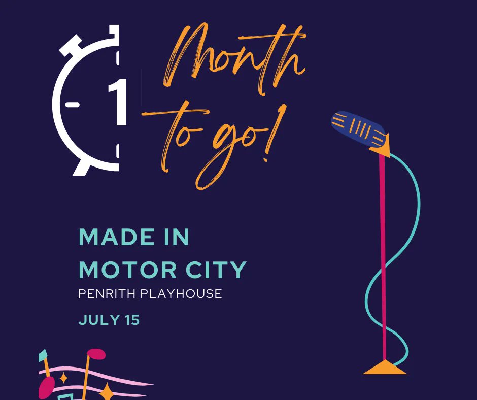 1 month to go till our next live music act at the Penrith Playhouse theatre!! 

We are delighted to be welcoming Made in Motor-City who are recognised as one of the UKs leading Motown tributes. 

Tickets on sale now at penrithplayers.org.uk