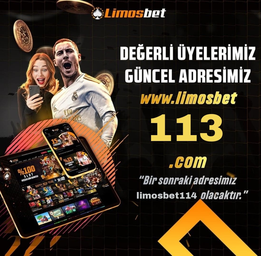 #LİMOSBET yeni adresinde🏆
📢#LİMOSBET Ailesi olarak bol şanslar dileriz 🍀
👉Kazancın güncel adresi; limosbet113.com