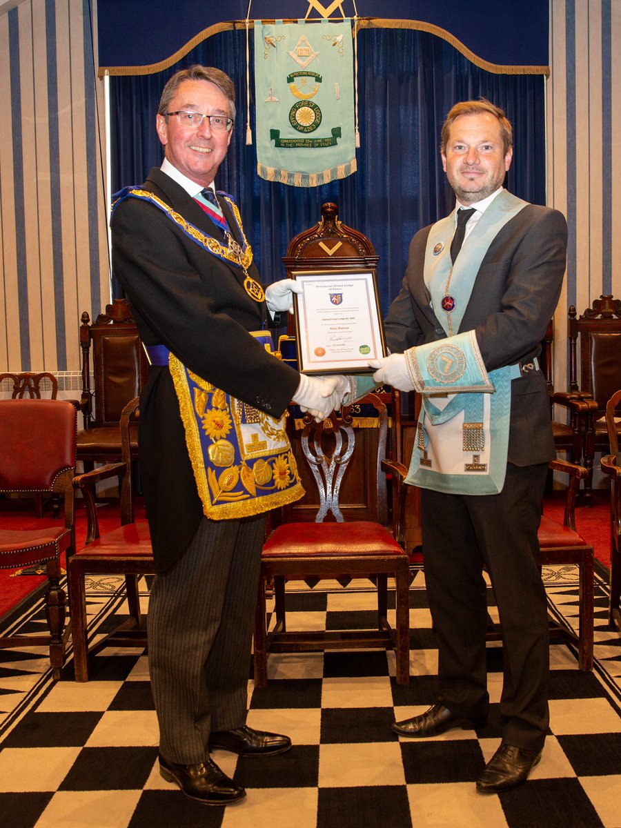 EFLodge4263's tweet photo. A lovely meeting for our centenary on Monday. #essexfreemasons #Freemasons https://t.co/Ccl1wSHSlz