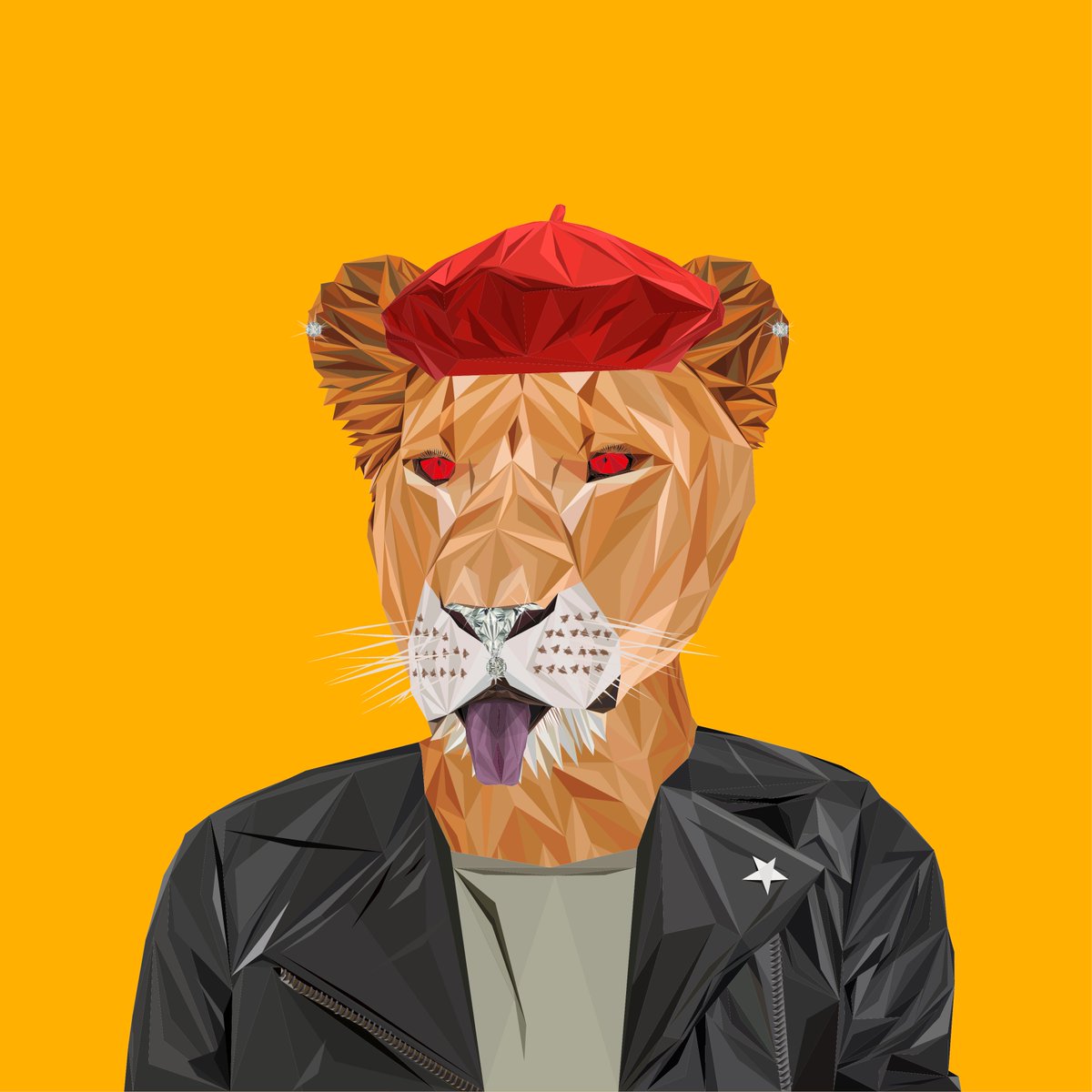 GinCatPsycho's tweet photo. Absolutely adoring this lioness I grabbed from @cafflions by @lionsmilk_eth  Public mint is today!

Probably one of the coolest roadmaps I've seen set up in a 3D tour of their IRL cafe. Hoping I get a chance to stop by next week when I'm in town! ☕️ https://t.co/iAGlFlVC97