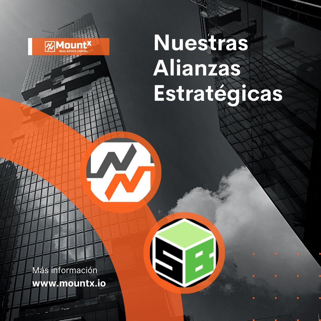 EN/ES. We present our partnership with the company @Solidblock.

This strategic alliance helps us to bring new global investment projects to our investment community.

Visit our website for more information. 

mountx.io

#realestate #proptech