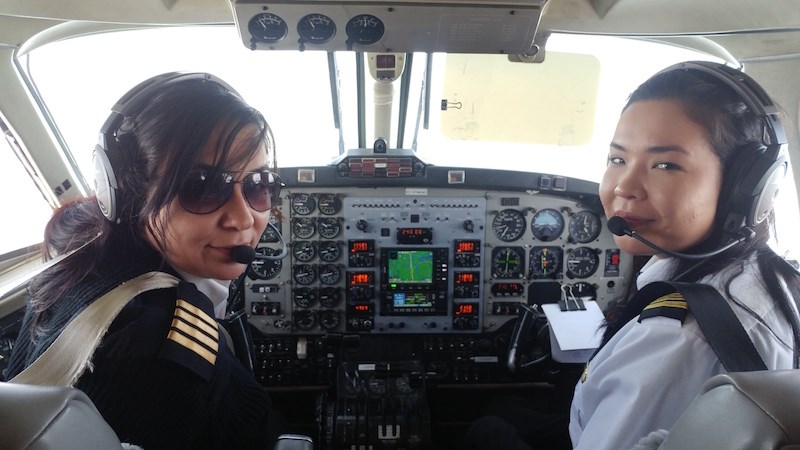 RoyalAviationMB's tweet photo. Have you heard of Robyn Shlachetka (left) and Raven Beardy (right), Manitoba's first #female #Indigenous medevac crew?
These two trailblazers are just some of the inspirational figures you can learn more about in our museum.
#RAMWC #indigenoushistorymonth #womeninaviation https://t.co/ftv5UOESWy