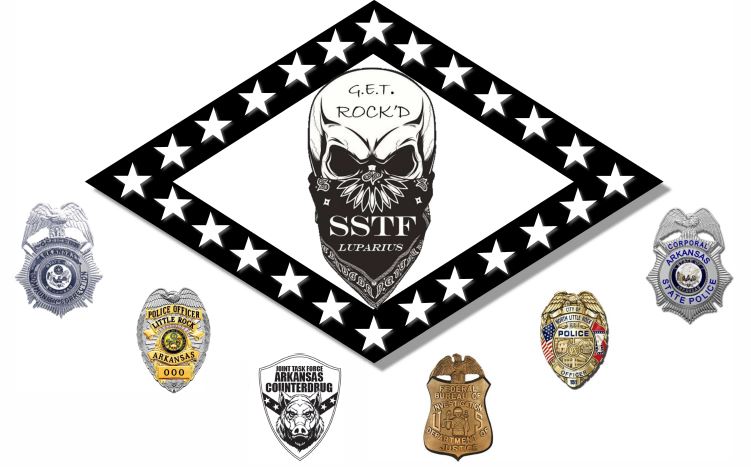 FBILittleRock's tweet photo. Last week, our #GETROCK Task Force assisted #police partners with counter-gang operations in #Arkansas.
GETROCK is comprised of agents from our #FBI office, Arkansas State Police, Pine Bluff PD, @LRpolice, @ADCPIO, @NLRPD, @arkansasguard and several other agencies. #ARnews https://t.co/oReAfe74fW