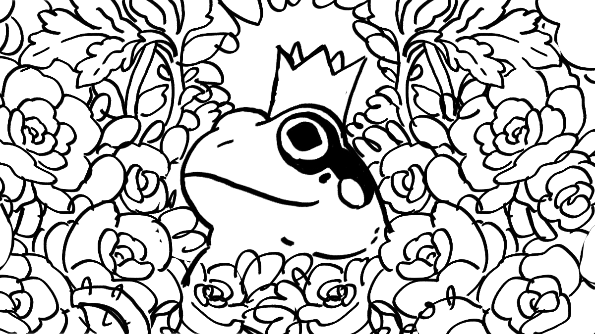 I said personal things on the internet today which always makes me feel a bit exposed so here is a frog distraction!!!!!
