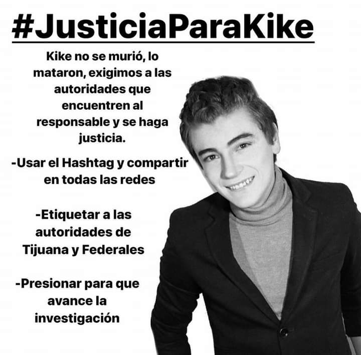Glo_Rose205's tweet image. El no murió, lo mataron!!  #justiciaparaKike