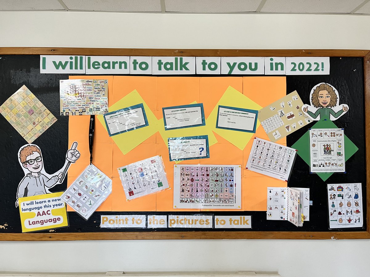 AssistTechHRCE's tweet photo. @HRCE_StudentSer @HRCE_NS Way to go Grade 4 Williams and Grade 5 Langille at @ES_Skyhawks on being amazing AAC communication partners and users! #IWillLearnToTalkToYouIn2022 #AAC #Tier1 https://t.co/MJNBzfFYb8