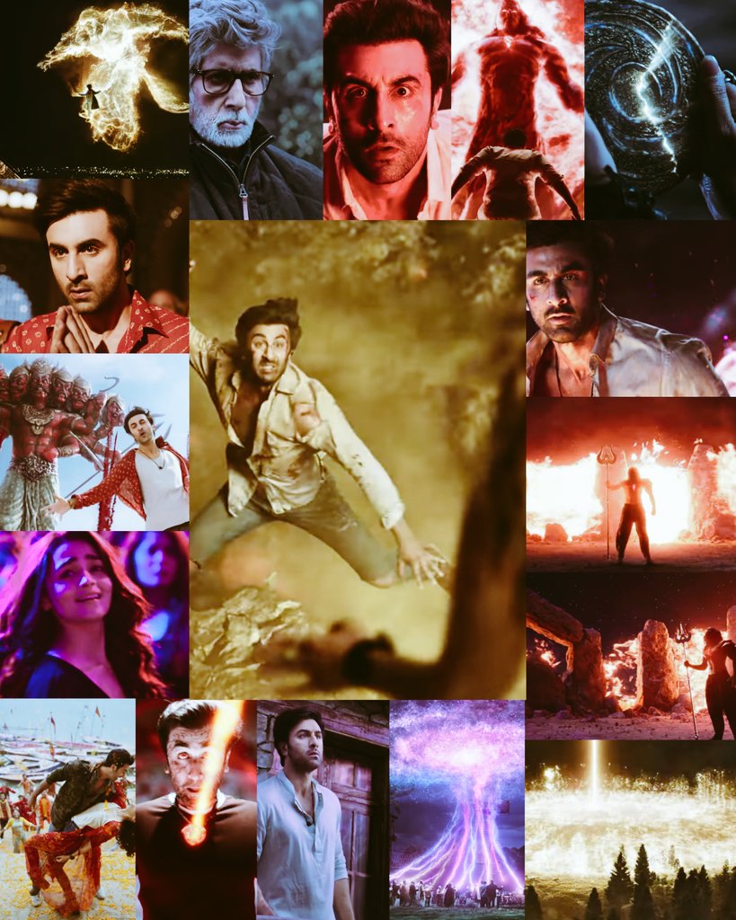 Filmzilla1's tweet photo. #BrahmastraTrailer out now 🔥💥 https://t.co/KCASSREuS4