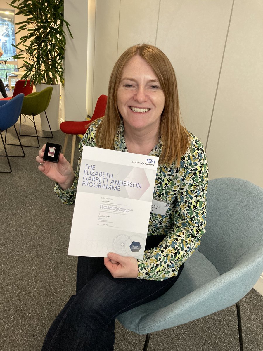 LisaWoods__'s tweet photo. Tonight I proudly received my Elizabeth Garrett Anderson, NHS Leadership Academy award,  MSc in Healthcare Leadership. @LJMU_Health https://t.co/ihbYw8GLXI