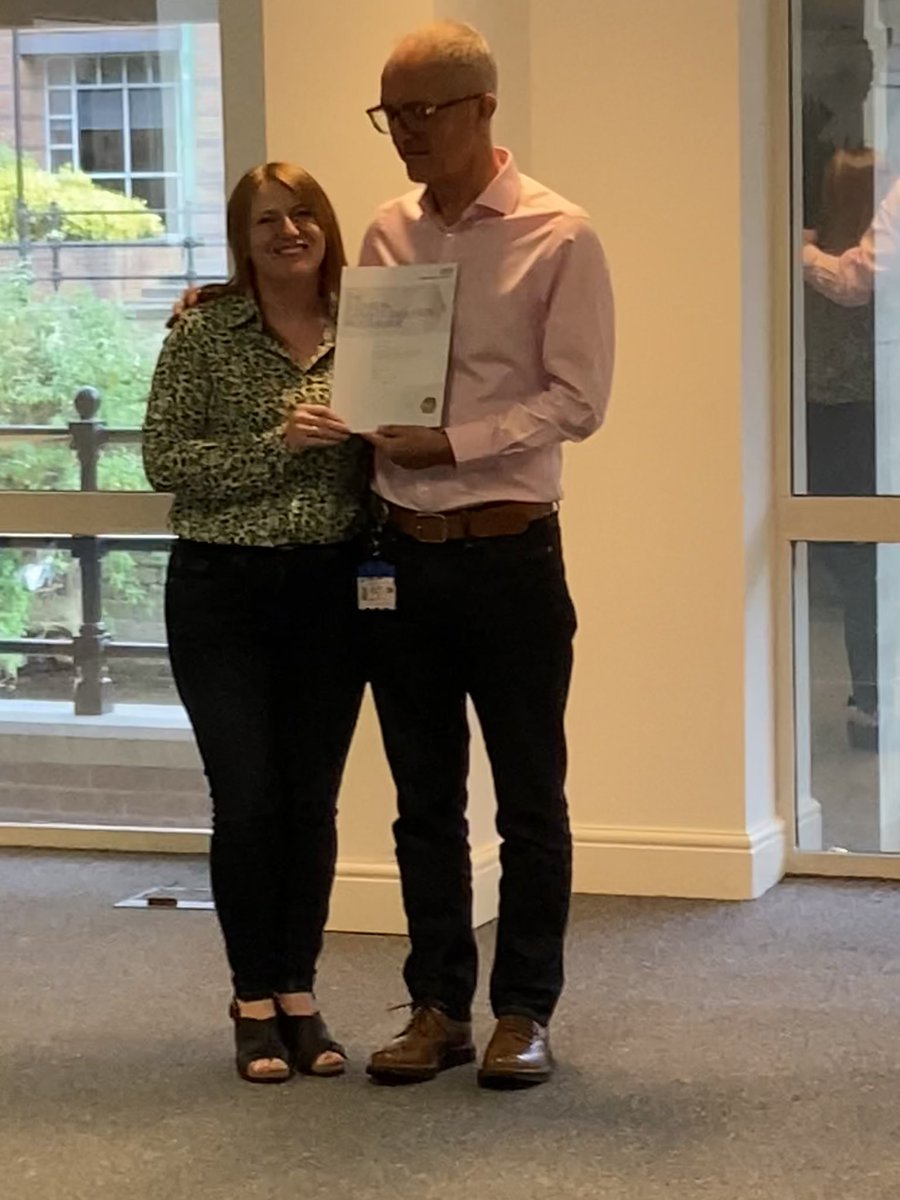 LisaWoods__'s tweet photo. Tonight I proudly received my Elizabeth Garrett Anderson, NHS Leadership Academy award,  MSc in Healthcare Leadership. @LJMU_Health https://t.co/ihbYw8GLXI