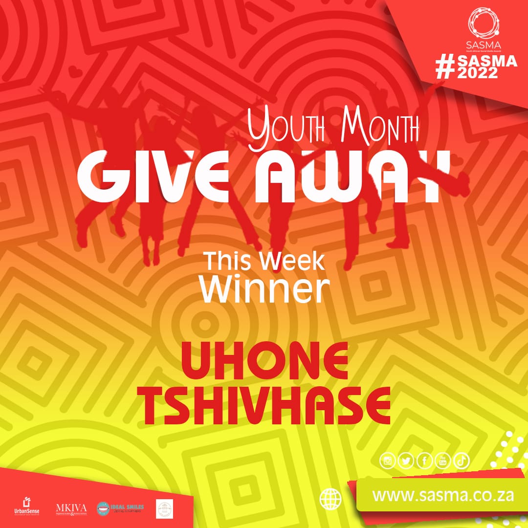 SA Social Media Awards (SASMA) | #SASMA2025 (@smawards_za) on Twitter photo Congratulations to <a href="/Mr_Tshivhase/">And Im only 23</a> for winning R1000 cash for the SASMA youth month nominations competition.
🥂
#SASMA21 #SASMANOMINATIONS2022 Congratulations to <a href="/Mr_Tshivhase/">And Im only 23</a> for winning R1000 cash for the SASMA youth month nominations competition.
🥂
#SASMA21 #SASMANOMINATIONS2022