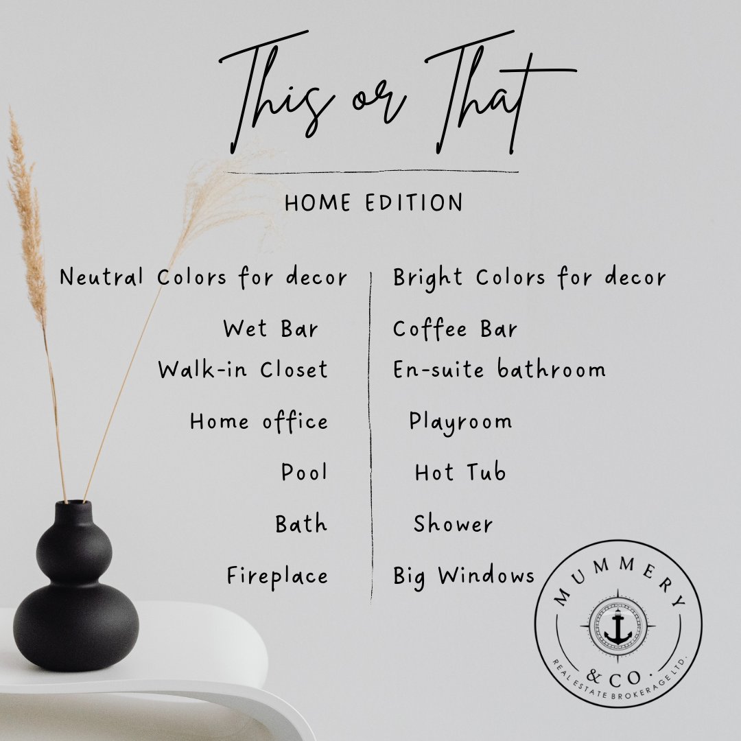 VaughanKrist's tweet photo. What's your preference??

#Localagent #AgentShannon #Realestatefun #thisorthat #Delhi #Simcoe #PortDover #Brantford #Waterford #Connecttoday #homeedition #realtorlife #Norfolkrealestate https://t.co/Fp9OHdvLdO