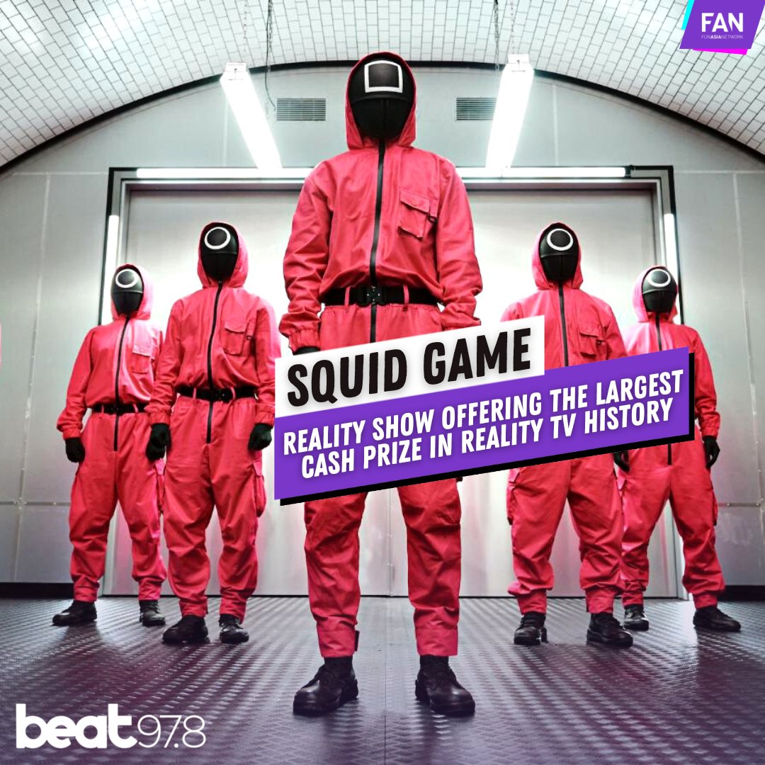 beatuae's tweet photo. Netflix is turning Squid Game into an actual reality show where real players will compete to win a hefty Dhs17 Million prize which Netflix says is the largest cash prize in reality TV history!

Any takers?

#competition #netflix #squidgame #cashprize #realityshow #realitystar https://t.co/HLskQmFlnZ