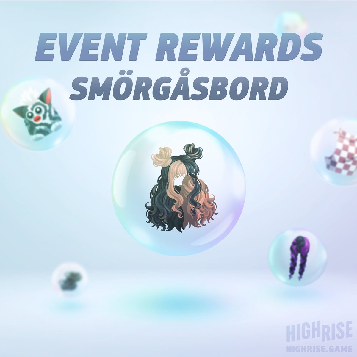 HighriseApp's tweet photo. We know you enjoy seeing our weekly grab leaks, so...why not leak some event REWARDS too?! All of these items will be available during the various themes of our upcoming #Smorgasbord Style Challenge! ✏️🍫💇

Which items are you excited for? 👀

#highriseapp #highrisemetaverse https://t.co/7lMgXF3UfR