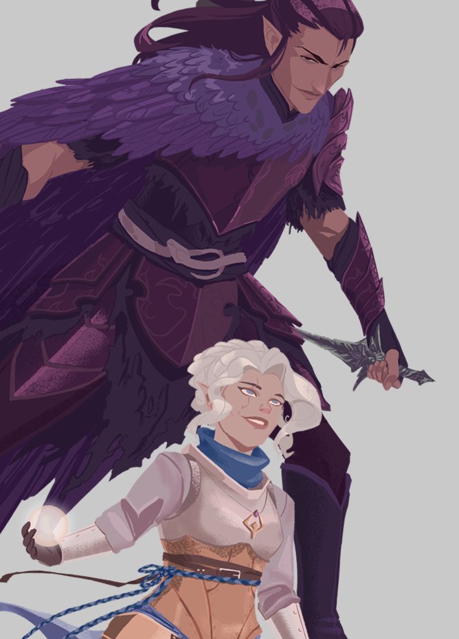 Julidi0t's tweet photo. Some Vox Machina WIP https://t.co/8OG1u8ZtJE