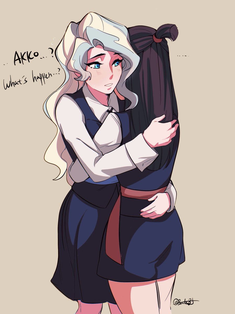 SanWu_35's tweet photo. 😢🫂
#DiAkko #lwa https://t.co/PAFBJ20IUW