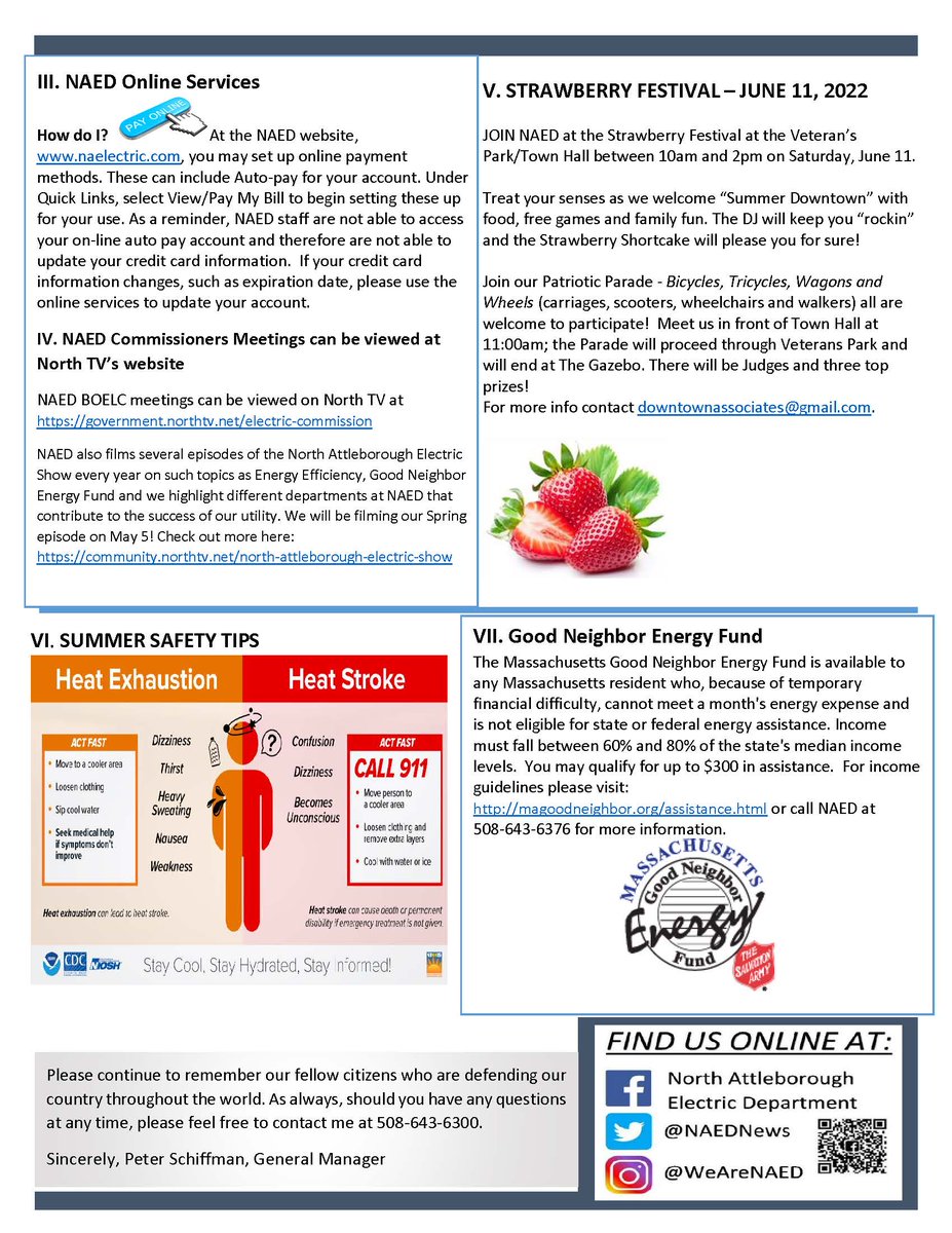 The June General Manager's Newsletter is now available on our website! buff.ly/3mR6x0M