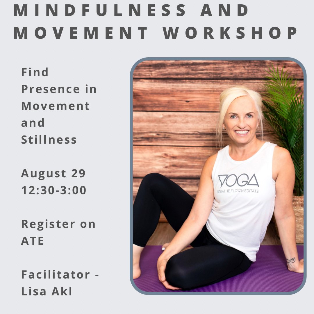 Lisa Akl (she/her) (@lisaakl1) on Twitter photo Hello OCSB Staff! I am so thrilled to be facilitating a 2.5 hour workshop at #ocsbSummerInstitutes I will teach you 2 practical and powerful mindfulness techniques as well as guide you in a gentle movement practice. Please reach out with any questions. <a href="/ocsbLead/">Leadership Development Team</a> Hello OCSB Staff! I am so thrilled to be facilitating a 2.5 hour workshop at #ocsbSummerInstitutes I will teach you 2 practical and powerful mindfulness techniques as well as guide you in a gentle movement practice. Please reach out with any questions. <a href="/ocsbLead/">Leadership Development Team</a>