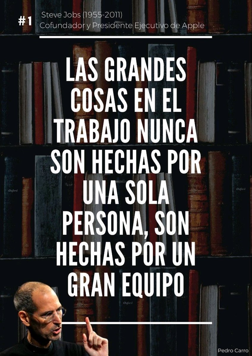 Frase Jobs vía <a href="/spanishleaders/">Spanish Leadership</a>