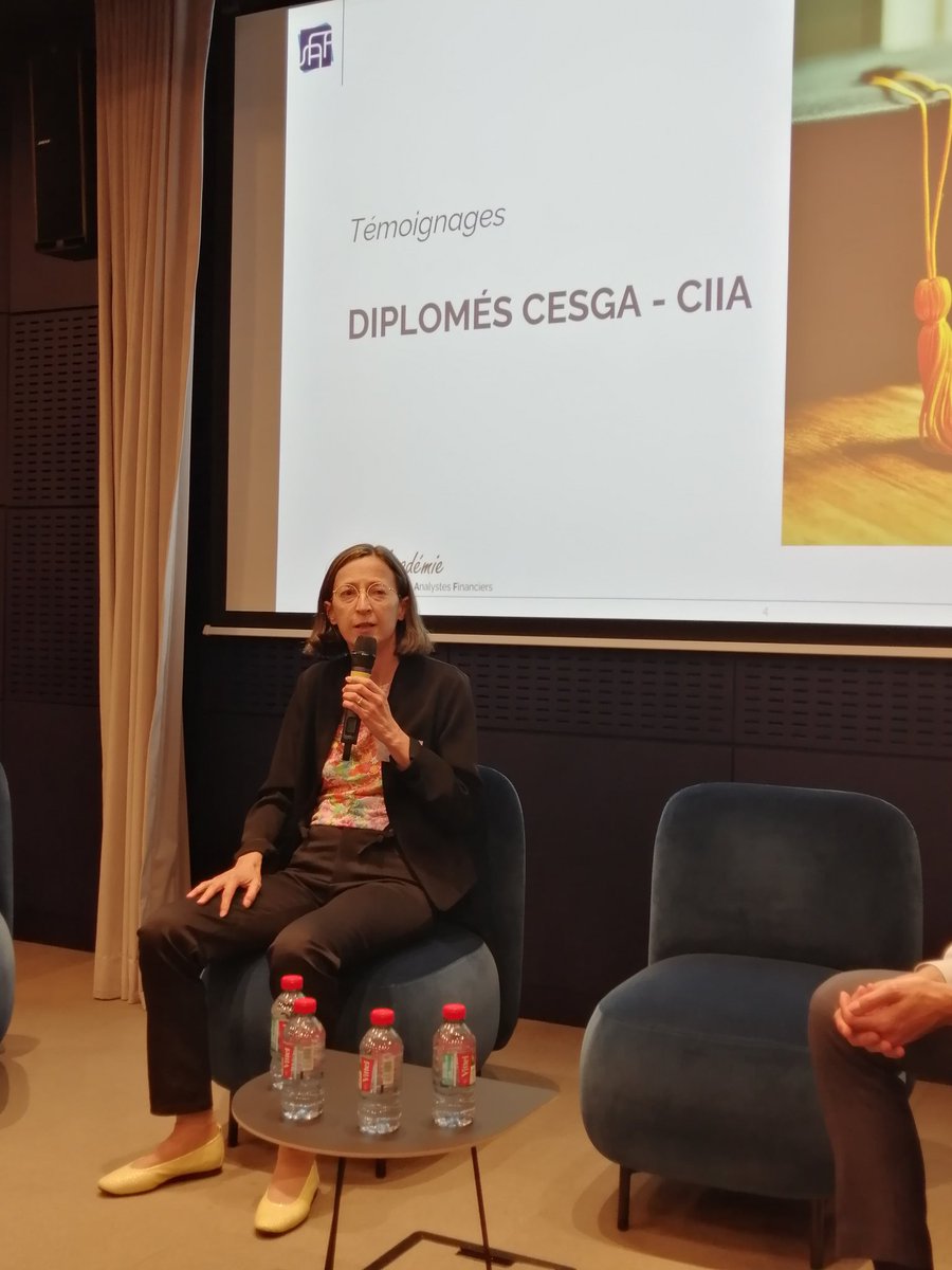 SFAF_asso's tweet photo. Françoise Etienne, responsable du département de Recherche Développement Durable du @CIC_MS, témoigne de son expérience de préparation accélérée du certificat CESGA.

@EFFAS

#SFAF #finance #analysefinancière #bourse #banque #marchés #CESGA #ESG #formation #formationpro #EFFAS https://t.co/vtppQqrbkj