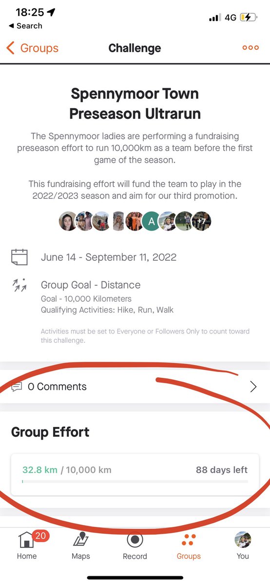 MoorsLadies's tweet photo. And BOOM just like that - our fundraising Ultrarun is underway
32.8km complete out of 10,000km!
Please donate and help support fund our season using our go fund me link below
#runforfunds #uptheMoors
👉🏼https://t.co/9gZZQcC7R7 👈🏼 https://t.co/5W9ibXyAVR