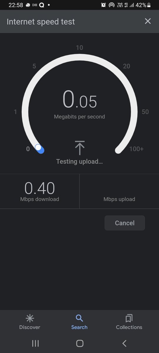 amritappaiah's tweet photo. @airtelindia @Airtel_Presence awesome internet speed i am having. You are pushing me hardest to switch to Jio https://t.co/uFpLTEhTbe