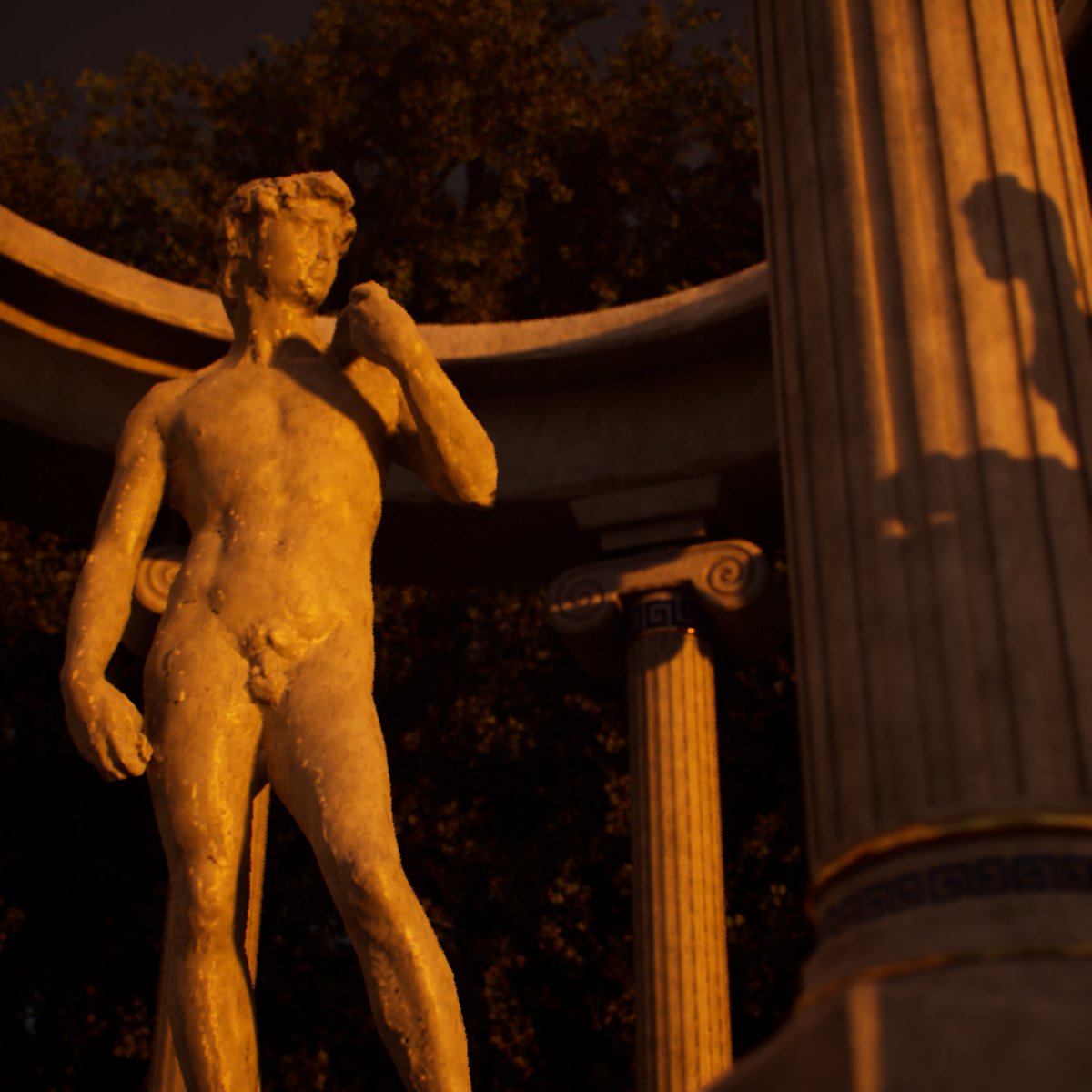 Connor_Gryffin's tweet photo. I won an award last night at the @Confetti_ICT portfolio showcase event for my Greek rotunda environment😎
We were given two weeks to submit a piece of work, and I'm really proud of what I made in that short time😌
#gamedevs #gamedevelopment #3dart https://t.co/f4Eh4XWUoB