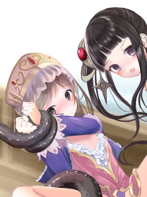 あまり描く時間取れなくて進捗悪いけどwip!
トトリちゃんは大体服描いた!
あとはミミちゃん…!!💕 