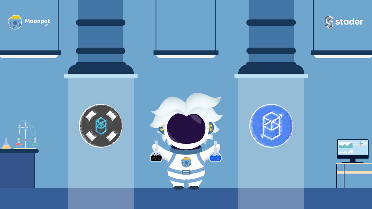 moonpotdotcom's tweet photo. Ziggy has been in the lab with their @stader_ftm partners creating something really, really nice... Get ready for an incredible mixture, cadets! 👀👨‍🔬👩‍🔬🧪

#Moonpot #Stader #BSC https://t.co/n95YPdnqL8