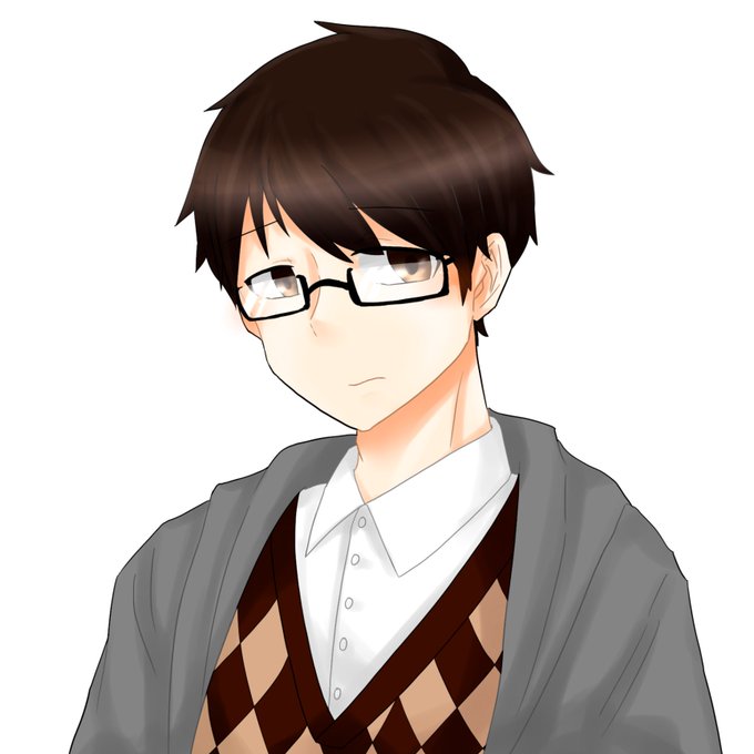 眼鏡キャラのtwitterイラスト検索結果