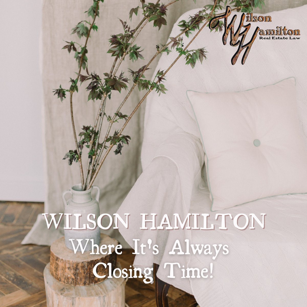 Wilsonhamilton_'s tweet photo. It's always closing time here at Wilson Hamilton. 
Give us a call at (706) 946-6808 or visit our website to get started today!

#realestateattorney #realestatelaw #georgia #attorney #blueridgega #mountainhomes #realestate #georgiarealestate #lawyer #closingtime #closewithWH https://t.co/Ju1TVUlDl8