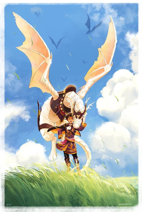 Verdant Wind 🍃
0r, just a boy and his wyvern 