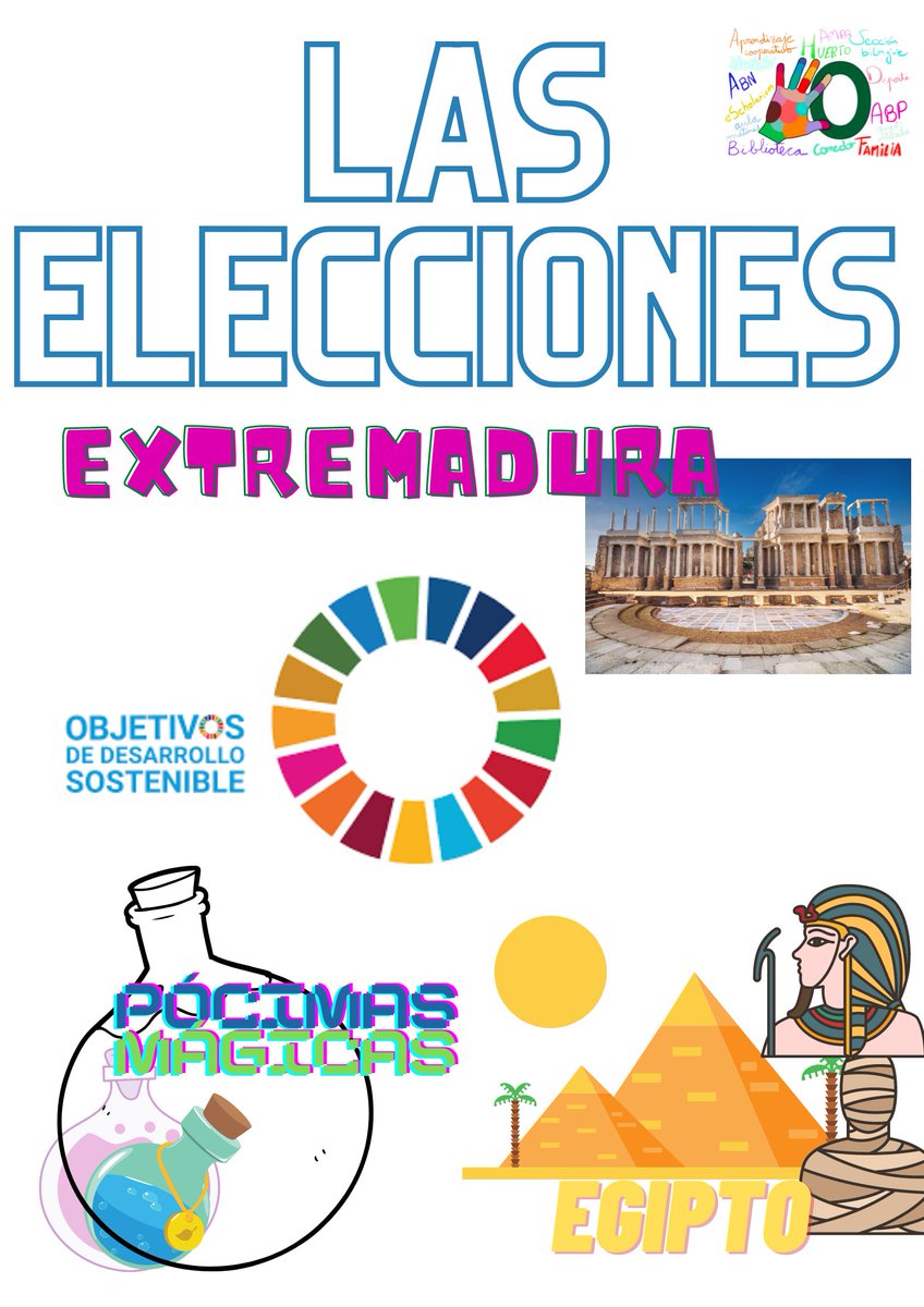 CEIPGuadalupe's tweet photo. Ya tenemos 4 temas, el más votado será el proyecto anual de centro, pincha en el enlace y vota, servirá para estudiar la intención de voto del proyecto Las Elecciones https://t.co/Z6mrsUjOZR

@cprtrujillo @InnovacionForm @UpeCaceres https://t.co/gXBfPB5k0T