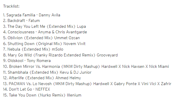 MKMDirty's tweet photo. New top songs.
#HOF208 By MKM Dirty (Dark Set)
Tracks: @DJDannyAvila @HARDWELL @UmmetOzcan @gabryponte @kevumusic @AhmedHelmyMusic @TonyRomera @NickHavsen @NovemVivit and many more!
https://t.co/917SHDtmSA
#PureRavers https://t.co/49OWFzD9Ft