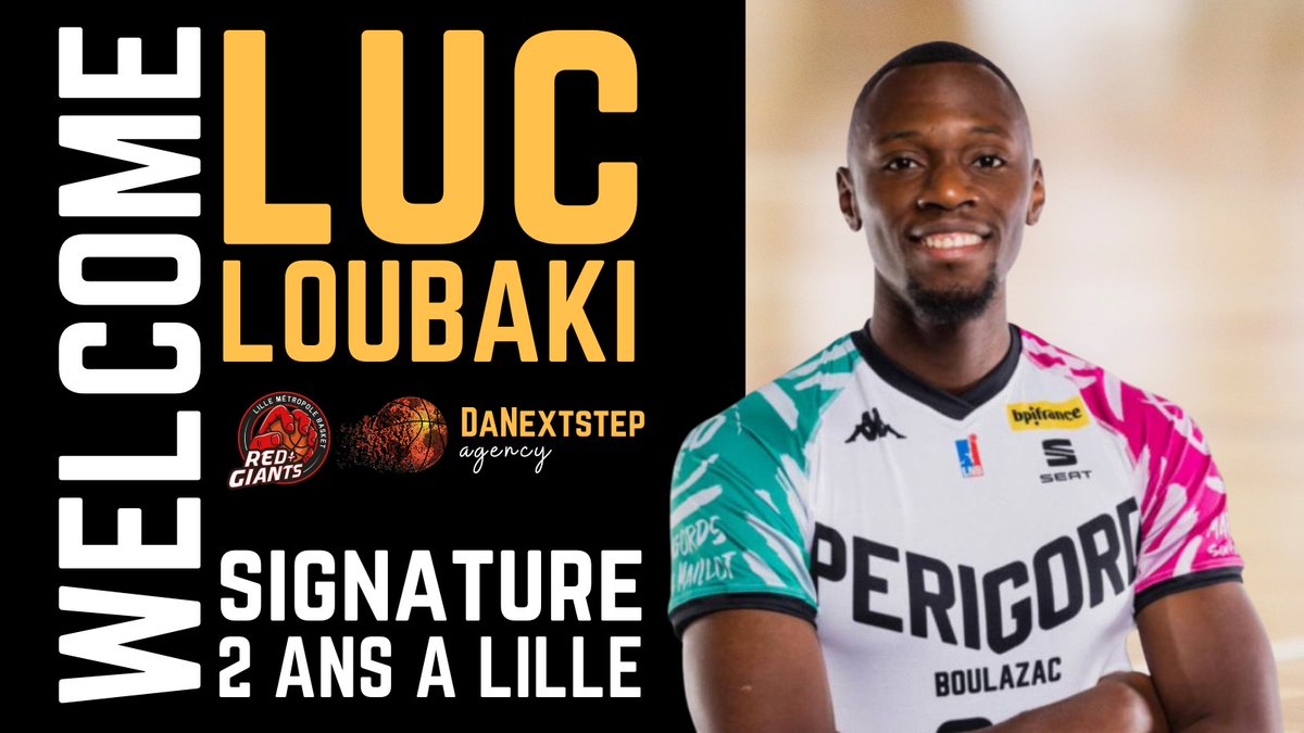 CondouantDav's tweet photo. Notre combo guard  Luc Loubaki @LLoubaki revient sur @LMBasket en signant un contrat de deux ans.
#DaNextstep https://t.co/Zac6iUnEkx