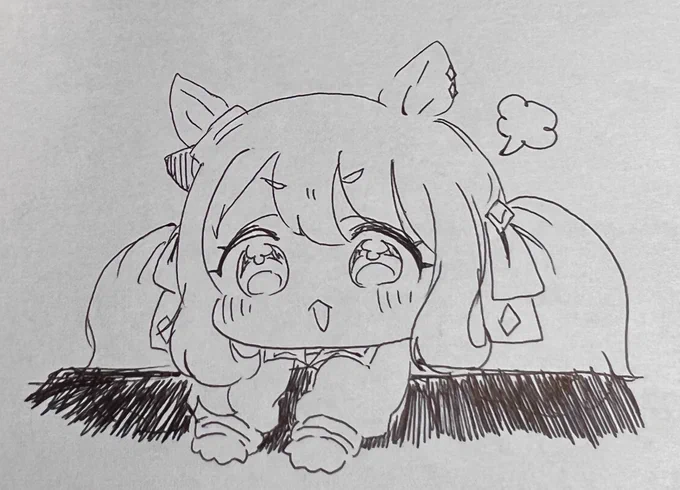 最近全然かけてないからご不満の💅 