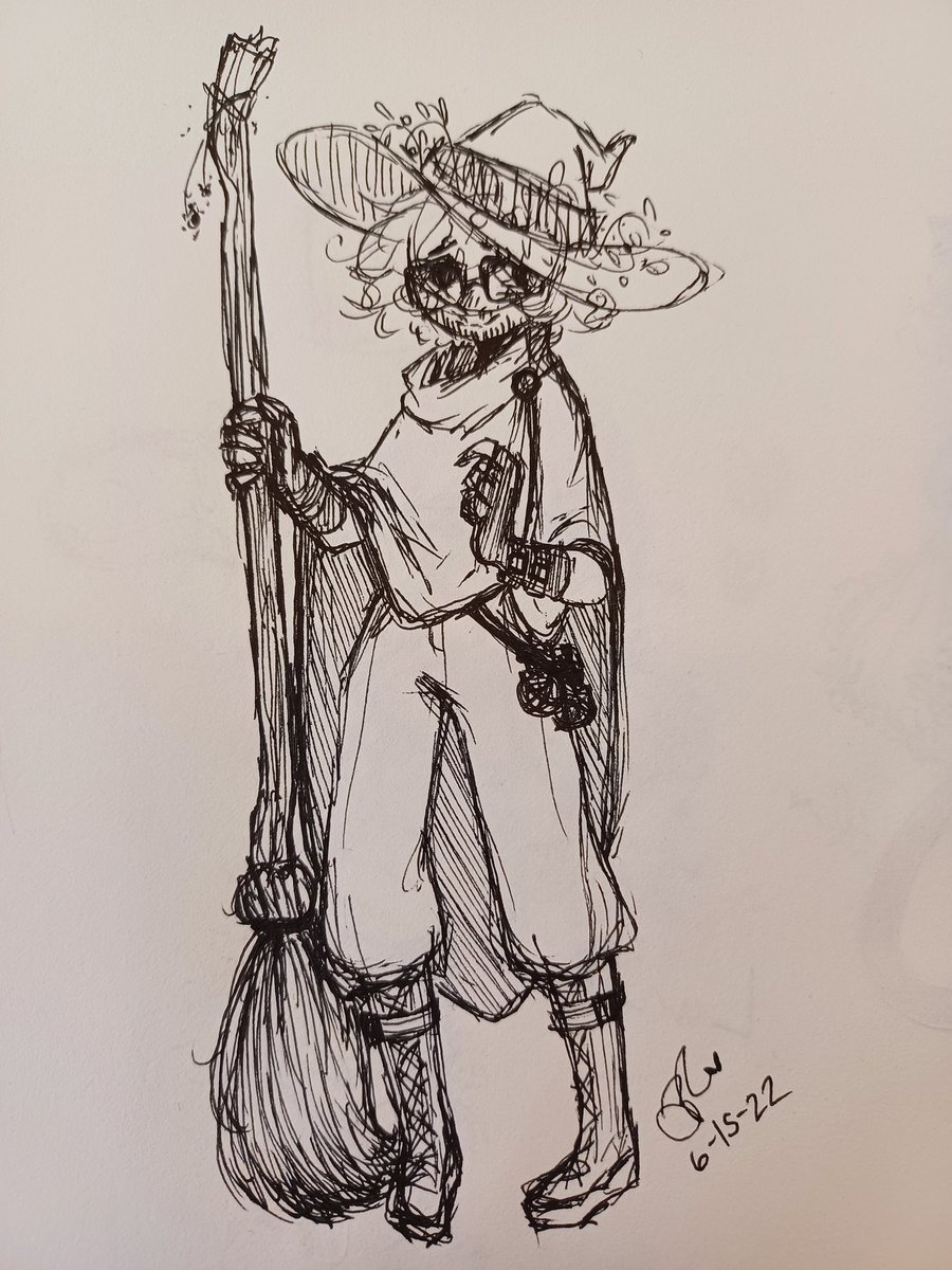 HoneyBitter__'s tweet photo. Wanting to make a witch au so I doodled @Shootzki

#shootzki #shootzkifanart 💜 https://t.co/tbuQDpFf4D