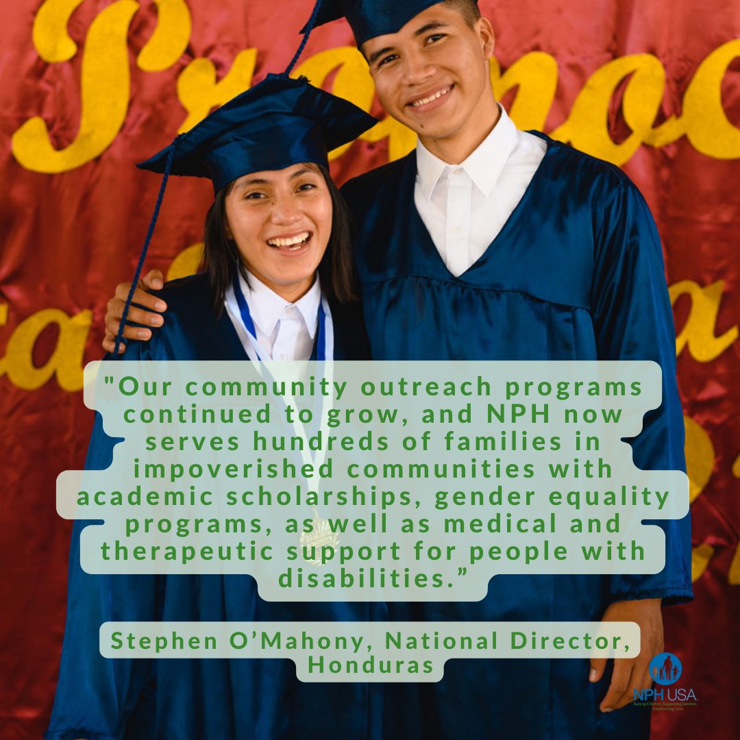 We are proud to debut our 2021 NPH USA IMPACT REPORT. Your support helps break the cycle of generational poverty for nearly 7,000 vulnerable children and families living in our homes or local communities. 

reports.nphusa.org/impact2021