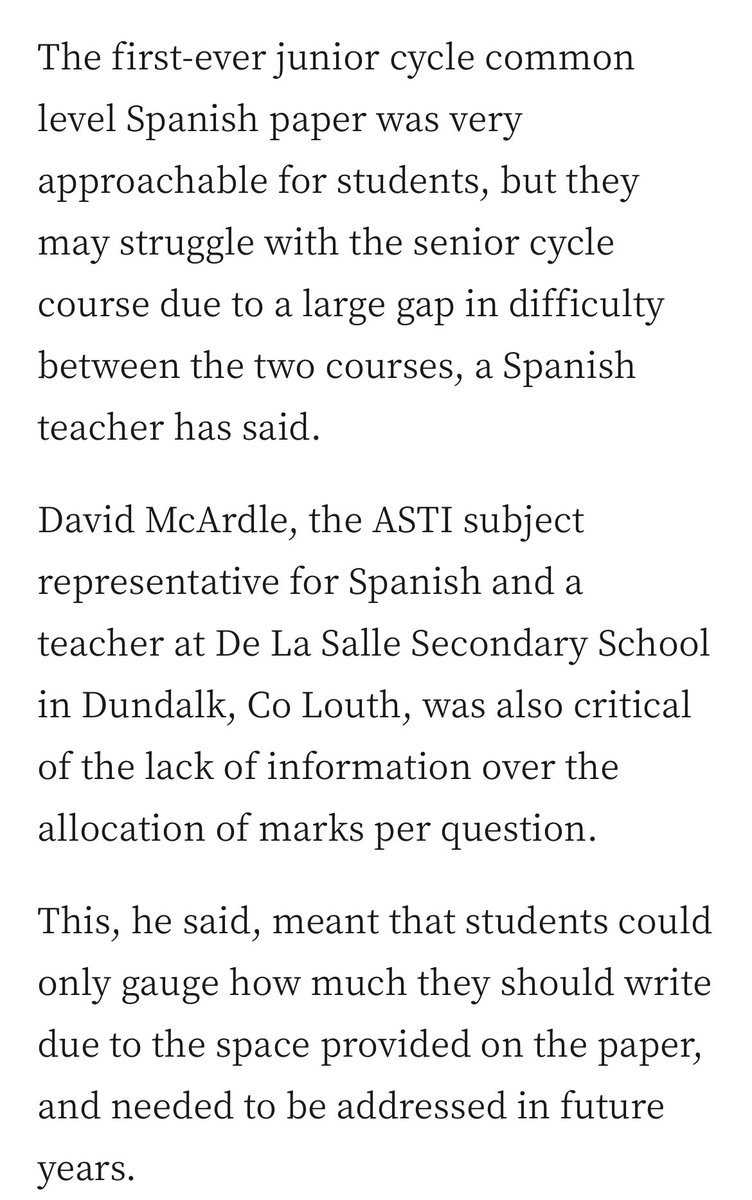 ciaraquill's tweet photo. #JuniorCert #JuniorCycle #JCSpanish ๐ช๐ธ #Spanish #espaรฑol #JuniorCert2022 #education #MFL #MindTheGap #LeavingCert2022 #LeavingCert #commonlevel #teaching @breidanne @susanleahy @atsirlanda @histforall @peter_lydon @gregfoley2002 https://t.co/Z7pIfBAFFe