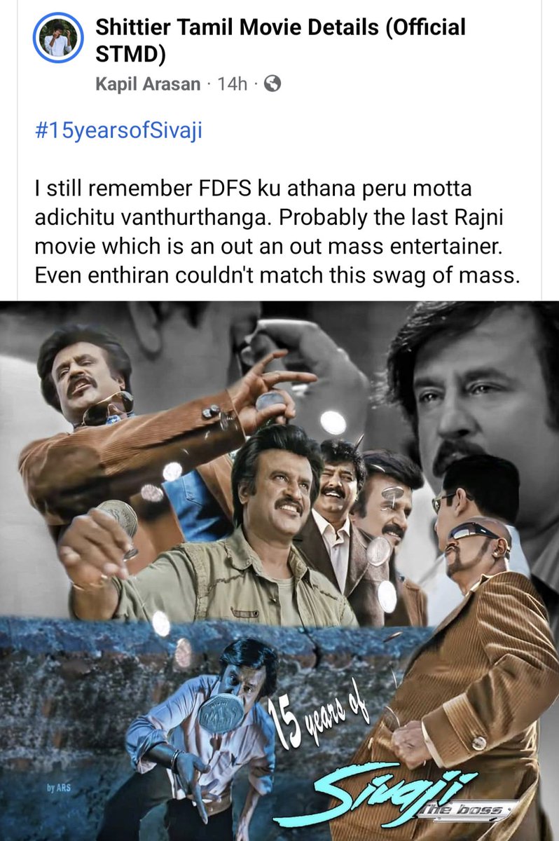 #15yearsofSivaji