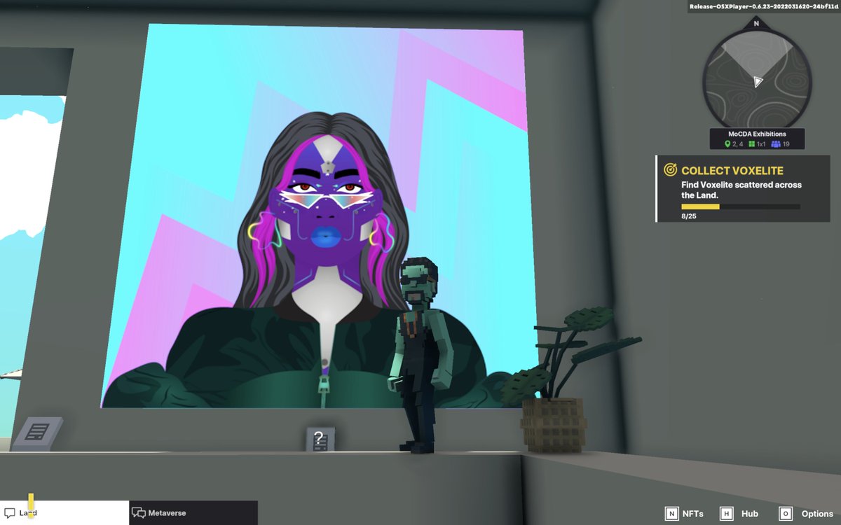 jenwitadyim's tweet photo. @TheSandboxGame @MOCDA_ I just participated in the #TheSandbox weekly contest for a chance to win 200 mSAND! Here is my favorite piece from the exhibition, check out my screenshot below!
👇 https://t.co/QkUL415cET
