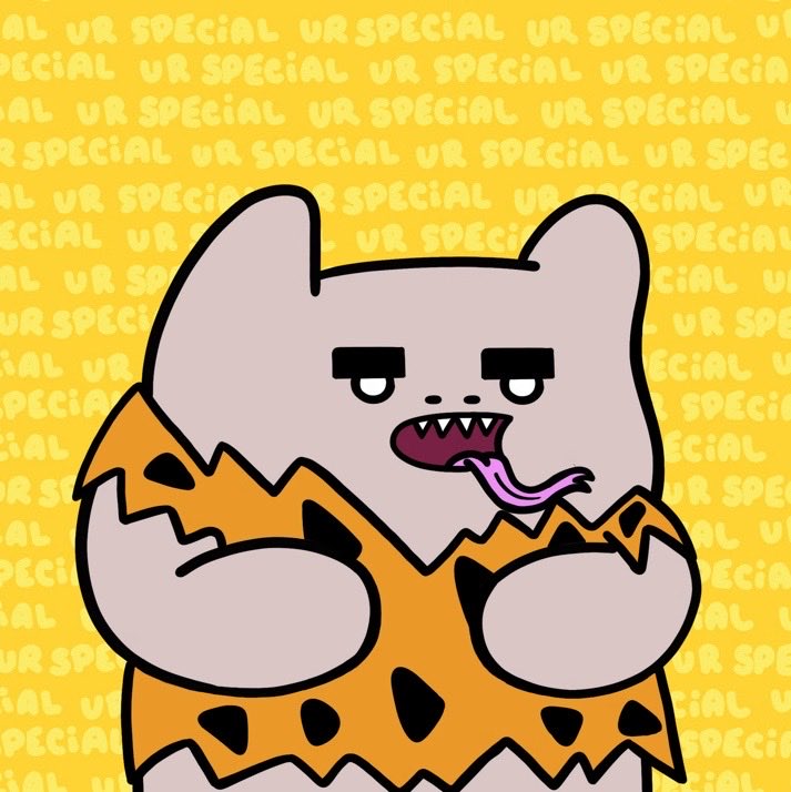 new pickup 😋

#NFT by ⁦<a href="/CoolmanUniverse/">Coolman's Universe</a>⁩ 

Drop your Dinos below!