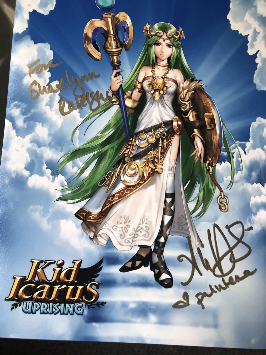 ShaesProjects20's tweet photo. I just received the Palutena poster today! What a nice surprise!✨💛
Thank you @missalihillis and @TheAntonyDelRio for #TenYearsOfUprising #KidIcarus
I know it’s a bit late, but “heroes always arrive late on the scene”! https://t.co/qb1GId9lFF