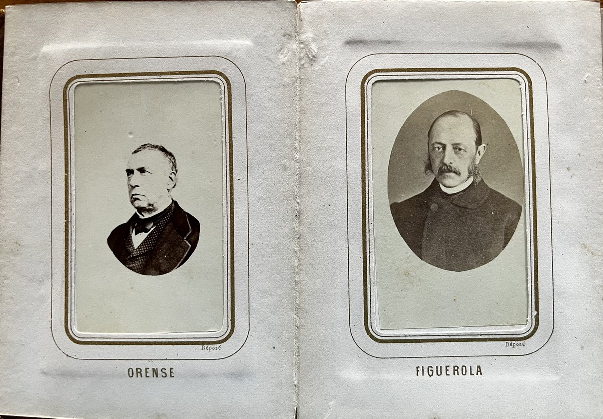 Esa no la tengo, pero logré en su día esta verdadera joya curiosamente en EE.UU.: (las CDV) están en el origen de casi todas esas y otras imágenes