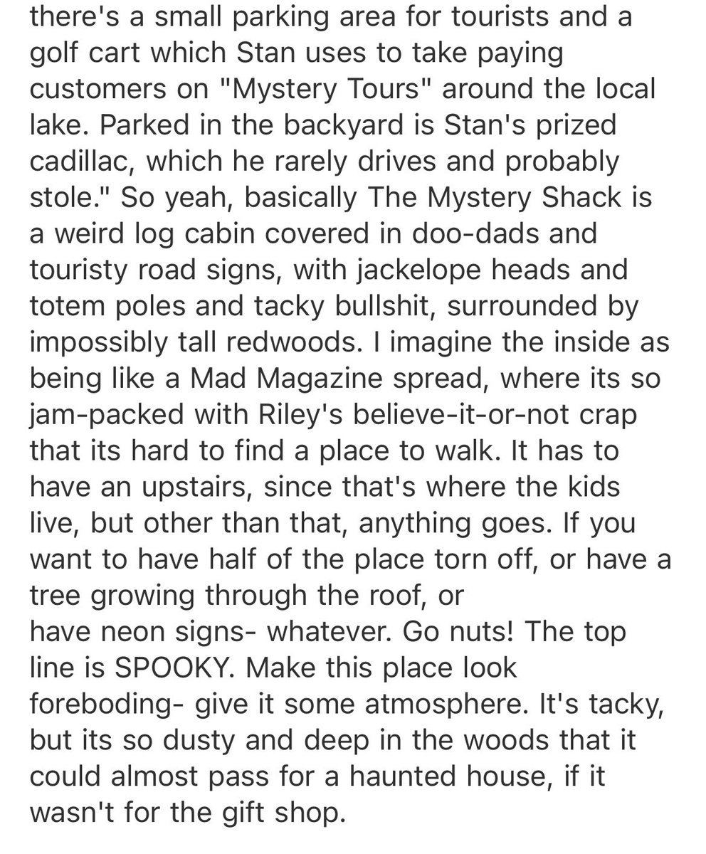 _AlexHirsch's tweet photo. Here’s the FIRST EVER Email I sent to Ian describing the Mystery Shack and his first ever take on it, back in 2009, while I was still working on my pitch. From day 1 he nailed the vibe https://t.co/xanDds9gfl