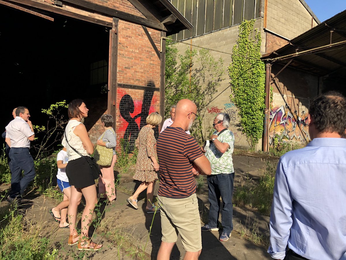 laval_economie's tweet photo. Après une visite de l’ancienne fonderie de Port-Brillet avec un ancien salarié, place à notre Assemblée Générale au cœur du Village d’artisans (1ere tranche réhabilitée) https://t.co/rt5J5fLrBX