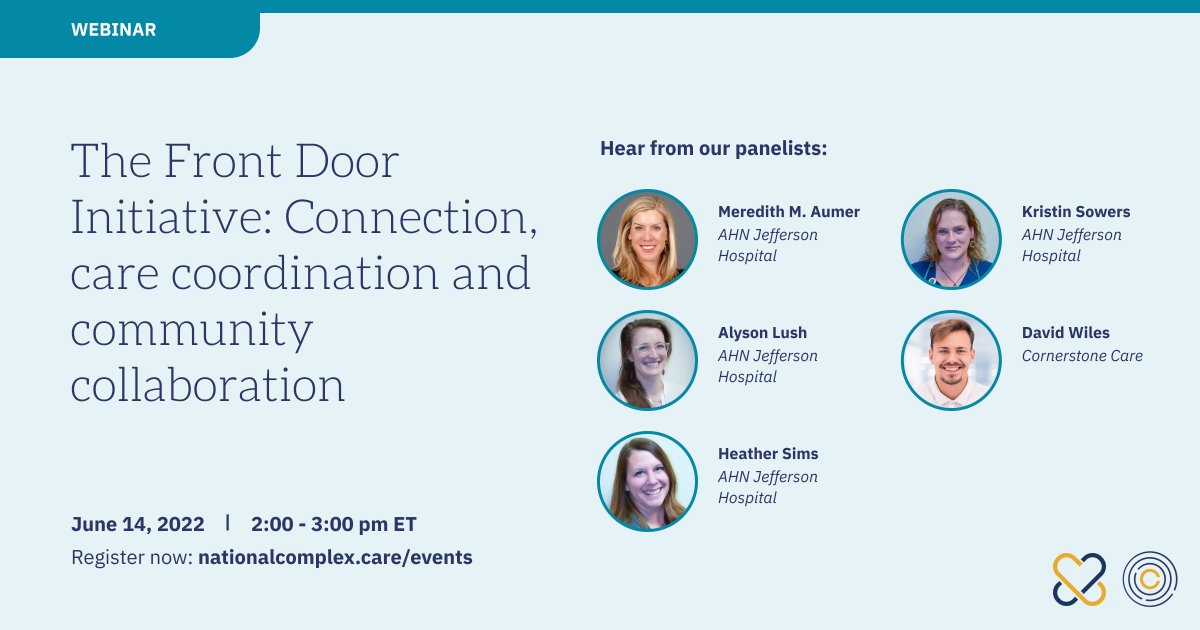 camdenhealth's tweet photo. HAPPENING SOON! Join us at 2pm ET, for a webinar on @AHNtoday Front Door Initiative, a grant-funded project to address and meet individuals #SDOH needs while in the ED. Register: https://t.co/NO29OWRAX3 https://t.co/XBlQ4zpfW7