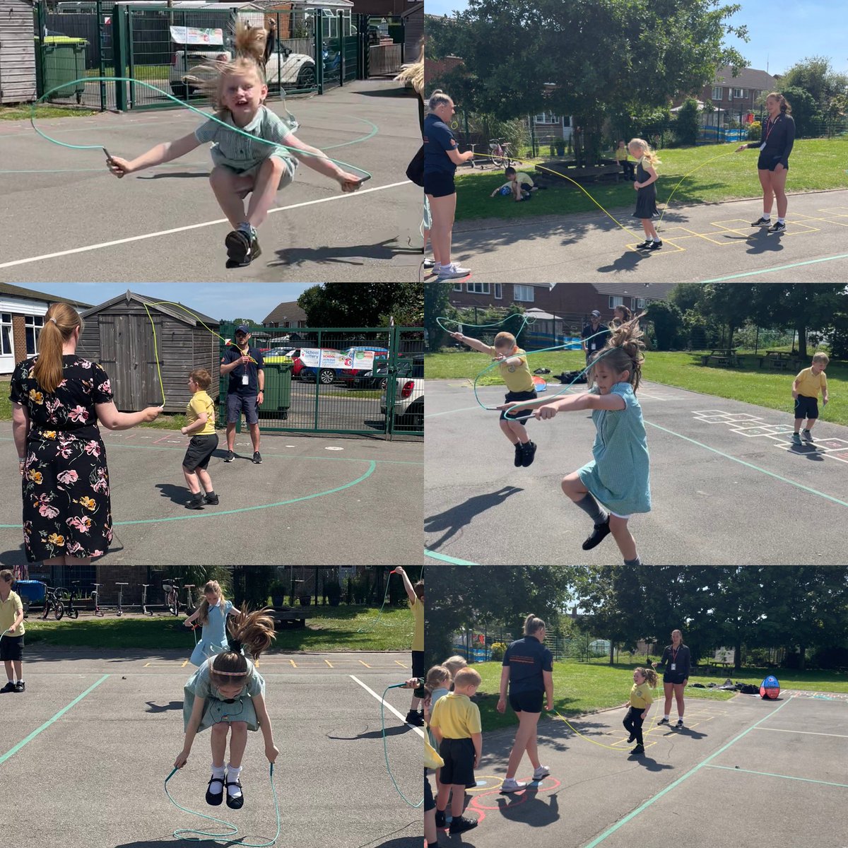 We have had a fantastic day with <a href="/Dan_DTSM/">DantheSkippingMan®</a> today! Lots of amazing skills learnt and Mrs Brown can’t wait to see your skills with your ropes you got to take home! #dtsm #ropestopupils #dtsmdays